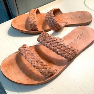 Matisse Tulum Leather Slide Sandals